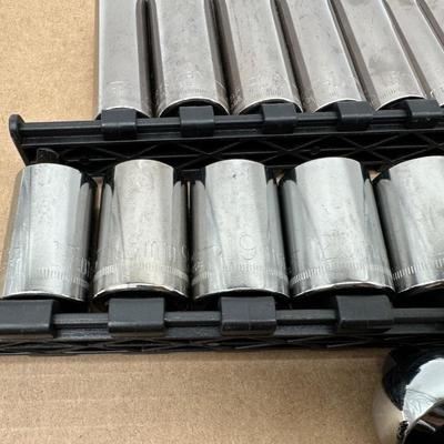 3/8 Craftsman & Klein Mixed Socket Set w/ Ratchet and Extension – SAE & Metric