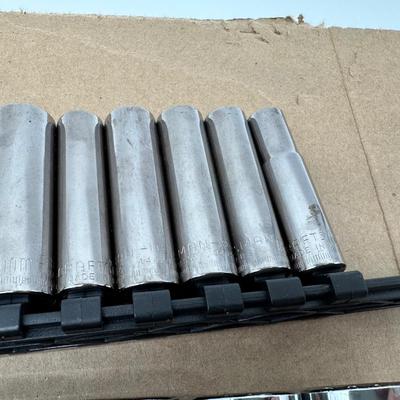 3/8 Craftsman & Klein Mixed Socket Set w/ Ratchet and Extension – SAE & Metric