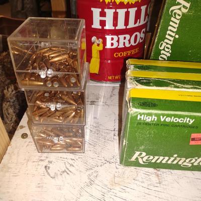 6MM BRASS SHELLS AND BULLETS FOR RELOADING