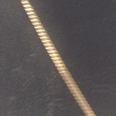 14 Karat Yellow Gold Necklace with Heart Shaped Diamond Pendant- Approx Total Weight 2.83 Grams (#20)