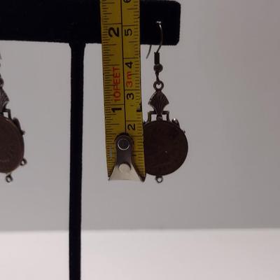 Indian Head Penny Earrings (#22)