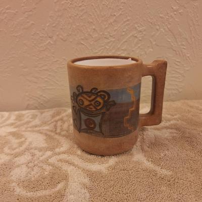 Seminario Peruvian redware Handcrafted ceramic Mug