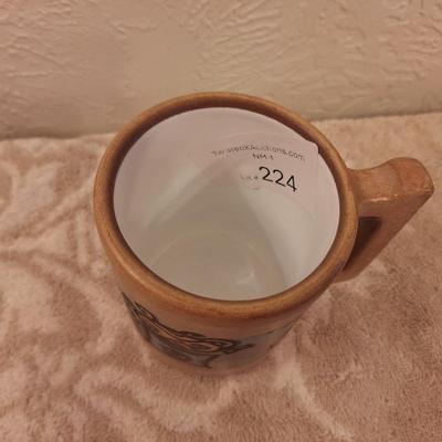 Seminario Peruvian redware Handcrafted ceramic Mug