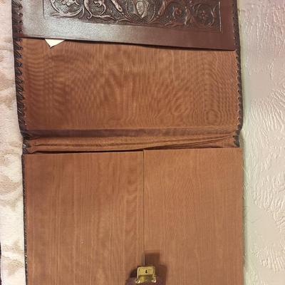 handmade embossed leather journals with a medieval style design. See all photos.