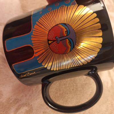 Laurel Burch Lion coffee mug