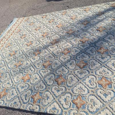 Safavieh 8 x 10ft area rug Blue/Ivory wool/cotton