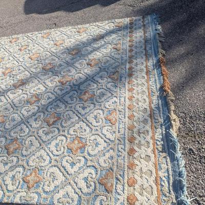 Safavieh 8 x 10ft area rug Blue/Ivory wool/cotton