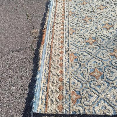 Safavieh 8 x 10ft area rug Blue/Ivory wool/cotton