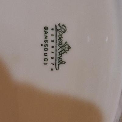 Rosenthal Sanssouci White porcelain dinnerware 8 cups, 12 of most plates
