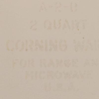 Corning ware 2 qt baking size with spice of life pattern