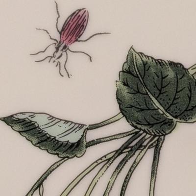 vintage Salt Marsh Pottery oval bowl