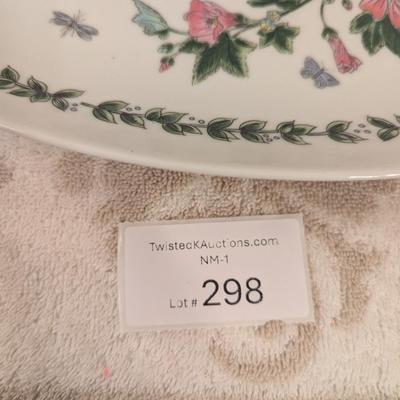 vintage Salt Marsh Pottery oval bowl