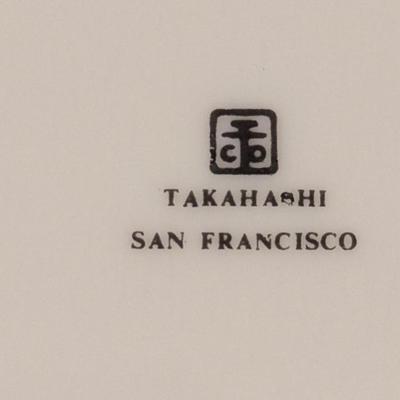 vintage Salt Marsh Pottery oval bowl