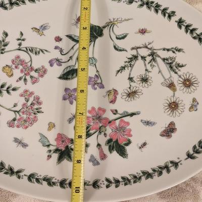 vintage Salt Marsh Pottery oval bowl