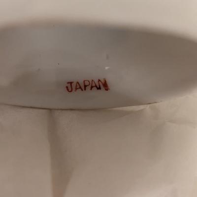 4 vintage ceramic bells made in Japan