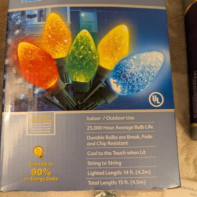 2 sets Christmas LED lights- tested
