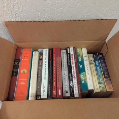 Box of books various writers