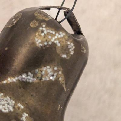 Vintage Christmas ornament Bells, metal-see all photos.