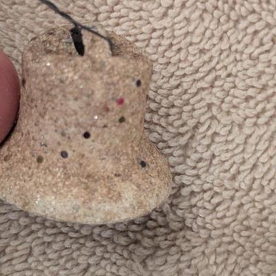 Vintage Christmas ornament Bells, metal-see all photos.