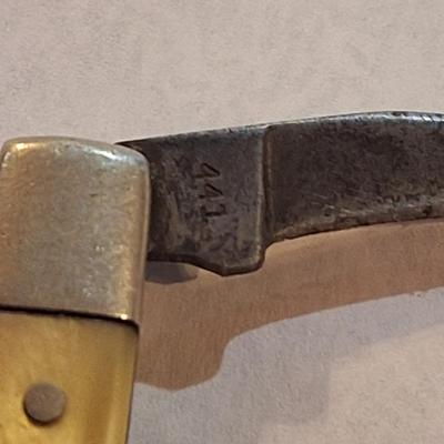 Western antique knife- one blade broken off