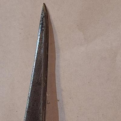 Western antique knife- one blade broken off