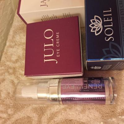 Skincare products, all sealed- Eye cream, anti aging serums and more