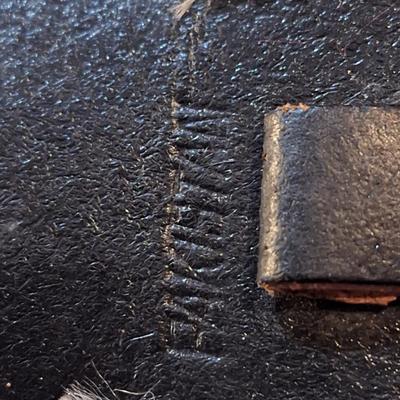 Vintage Pakistan light Buck knife and case