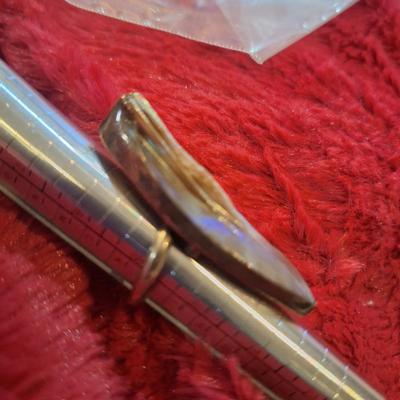 vintage Mexican silver abalone shell ring size 5\