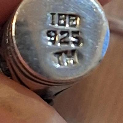 Sterling silver pendant charm necklace on long chain