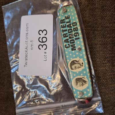 1980 Carter Mondale Re-election pocket knife