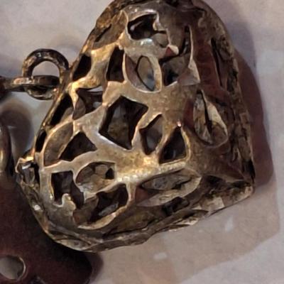 charm pendant heart shaped charm looks like vintage Brighton