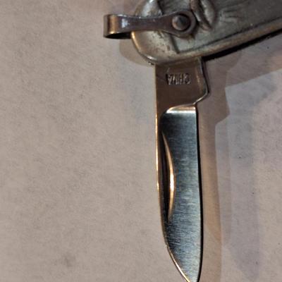 vintage Masonic 2 blade knife