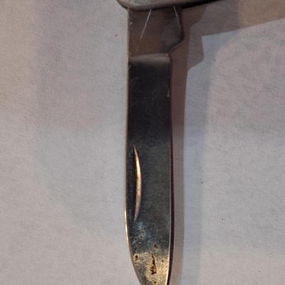 vintage Masonic 2 blade knife