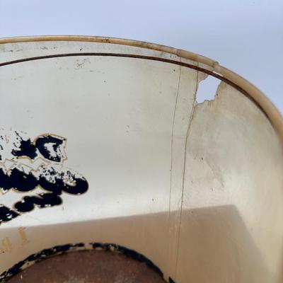 Vintage Dad’s Cookies Plastic Store Display Jar – Metal Lid – New Orleans