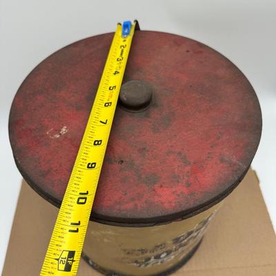 Vintage Dad’s Cookies Plastic Store Display Jar – Metal Lid – New Orleans