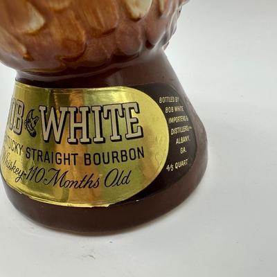 Vintage Bob White Pelican Whiskey Decanter – Kentucky Straight Bourbon (Empty)