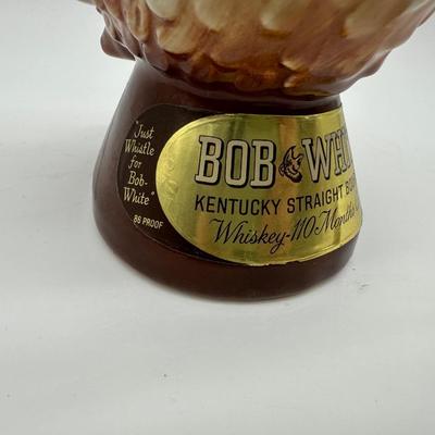 Vintage Bob White Pelican Whiskey Decanter – Kentucky Straight Bourbon (Empty)