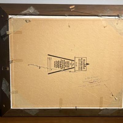 Vintage 1960s-70s Oil Painting "Vermont Winter" 24” x 20”