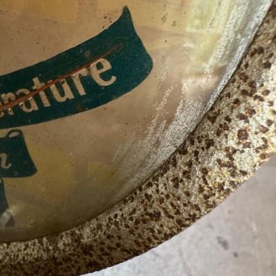 VINTAGE GILBEY'S GIN ADVERTISING THERMOMETER