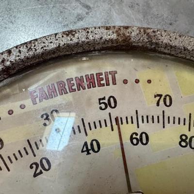 VINTAGE GILBEY'S GIN ADVERTISING THERMOMETER