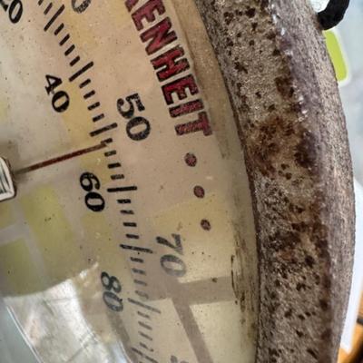 VINTAGE GILBEY'S GIN ADVERTISING THERMOMETER