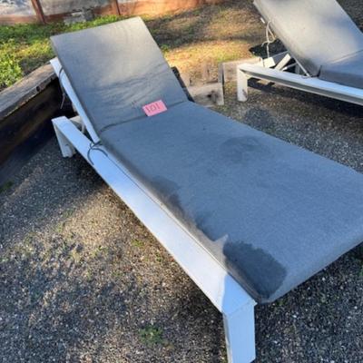 2 CHAISE LOUNGES BY WEST ELM