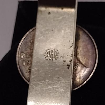 Money Clip- Possible Mexican 1 Peso Coin (#23)