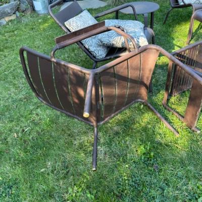 8 PIECE PATIO SET WITH PILLOWS