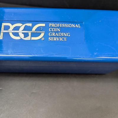 12 - PCGS Plastic Storage Box For 20 Coins