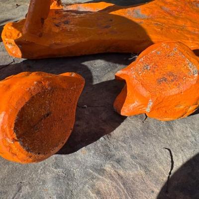 ORANGE OUTDOOR DECOR