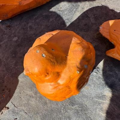 ORANGE OUTDOOR DECOR