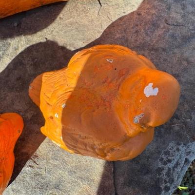 ORANGE OUTDOOR DECOR