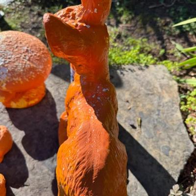 ORANGE OUTDOOR DECOR