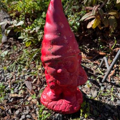 OUTDOOR YARD DECOR RED!